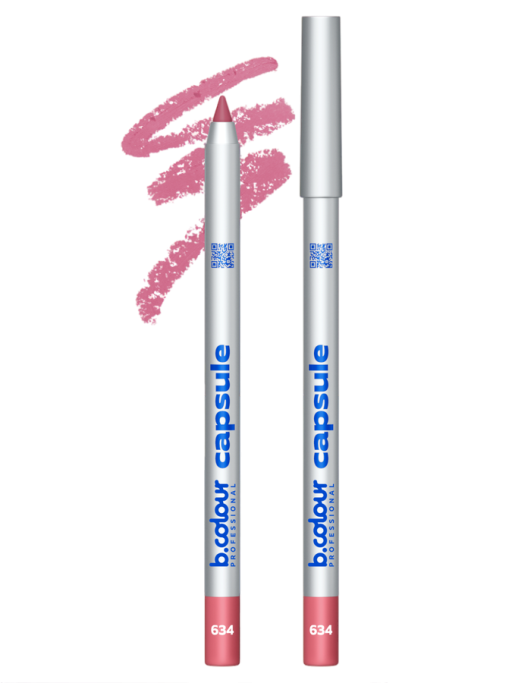 Карандаш для губ стойкий / 634 (розово-бежевый), B.COLOUR PROFESSIONAL CAPSULE