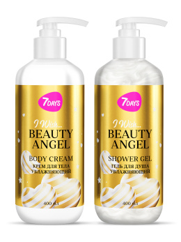 Гель для душа, крем для тела, набор 7DAYS MAGIC TOUCH