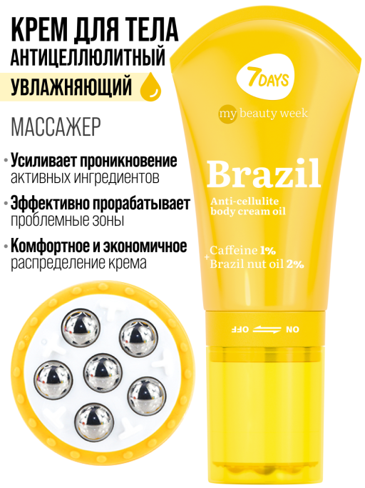 Антицеллюлитное масло для тела BRAZIL 130ML