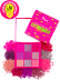 Палетка пигментов для макияжа UVglow Neon / 501 Pink punk