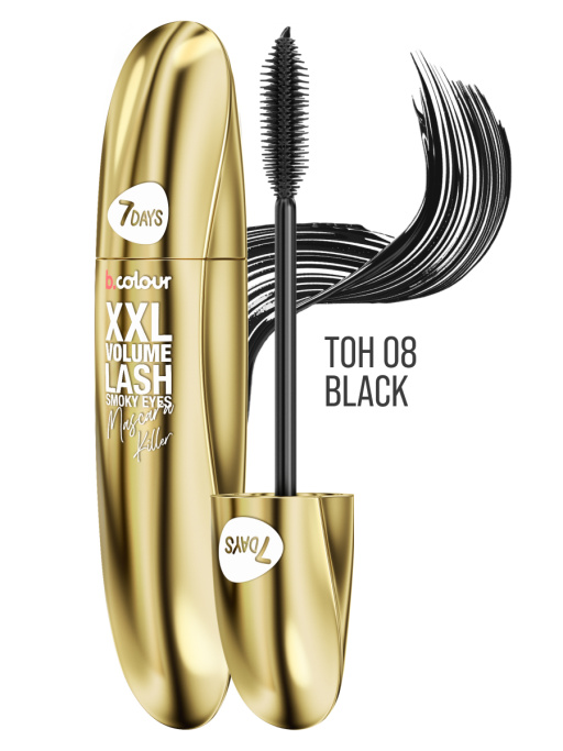 Тушь для ресниц, удлиняющая черная, Smoky Eyes / 08 BLACK