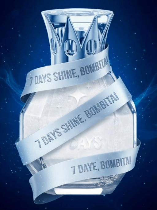 Духи женские с шиммером цветочные, 50 мл