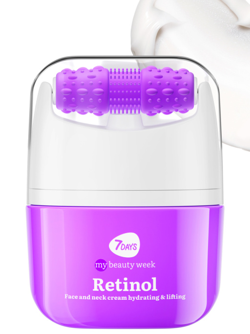 Крем для лица Увлажнение & Лифтинг с 3D массажером RETINOL