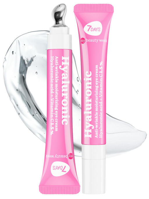 Крем для век антивозрастной от отеков HYALURONIC 100%