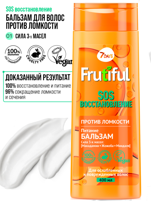 Бальзам для волос против ломкости SOS ВОССТАНОВЛЕНИЕ