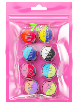 Набор графических лайнеров для макияжа UVglow Neon Pastel / 08 PERFECT MATCH