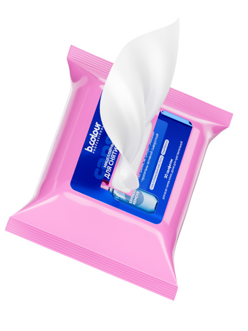 Мицеллярные салфетки для снятия макияжа с Гиалуроновой кислотой и Пантенолом 30 шт.