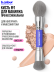 Кисть для макияжа лица профессиональные 01 Синяя B.COLOUR PROFESSIONAL