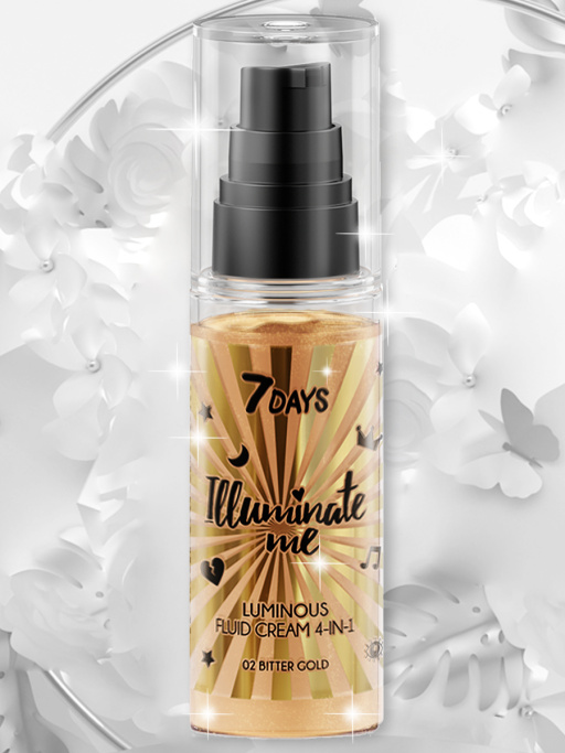 Праймер для лица 4-в-1 крем-флюид Miss Crazy