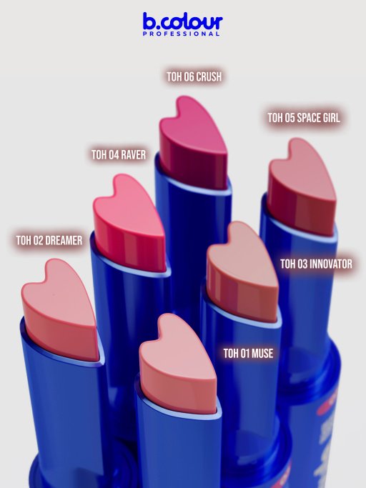 Блеск для губ увлажняющий тающий 02, B.COLOUR PROFESSIONAL 