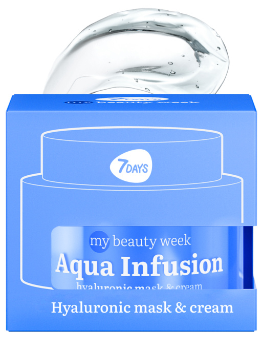 Крем для лица увлажняющий с гиалуроновой кислотой AQUA INFUSION