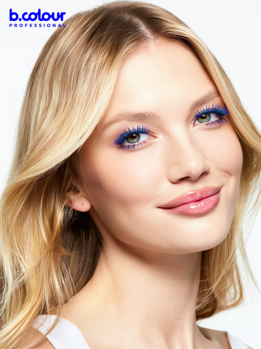 Тушь для ресниц, термотушь, объем и удлинение / ELECTRIC BLUE, B.COLOUR PROFESSIONAL 