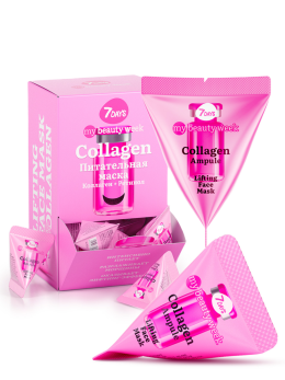 Маска для лица питательная COLLAGEN 25 шт.