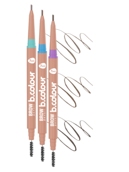 Карандаш для бровей автоматический 2в1. Набор 3 шт.