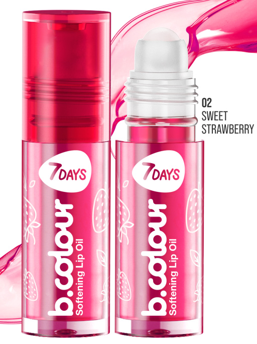 Масло для губ смягчающее / 02 SWEET STRAWBERRY