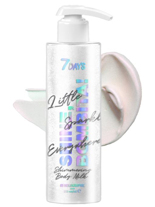 Молочко для тела увлажняющее мерцающее / 03 holographic