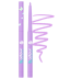 Карандаш для глаз, каял механический / 03 LAVENDER