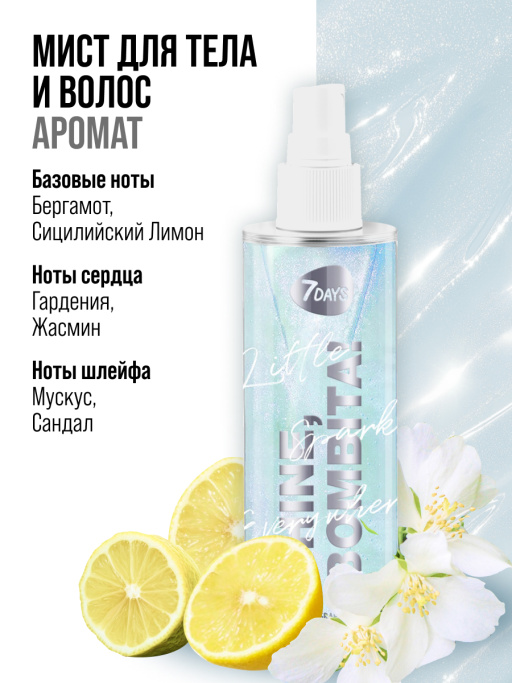 Мист для тела, лица и волос / 03 Holographic