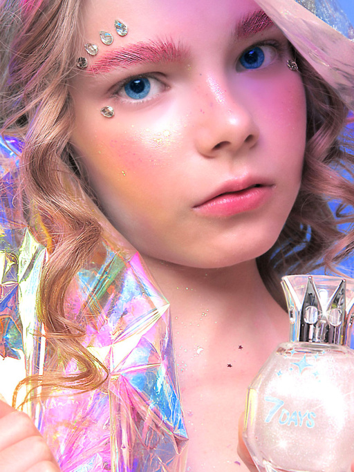 Духи с шиммером и мерцанием цитрусовые UNLIMITED!