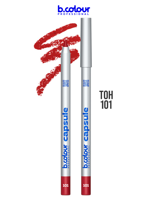 Карандаш для губ стойкий 101, B.COLOUR PROFESSIONAL 