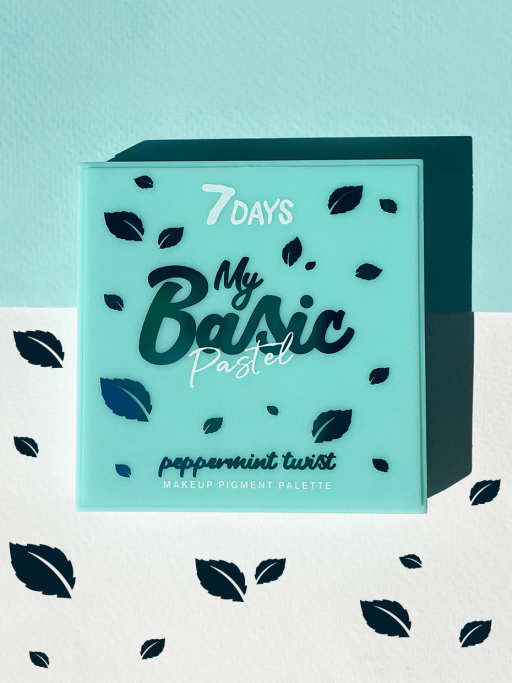Палетка пигментов для макияжа пастель / 102 Peppermint twist