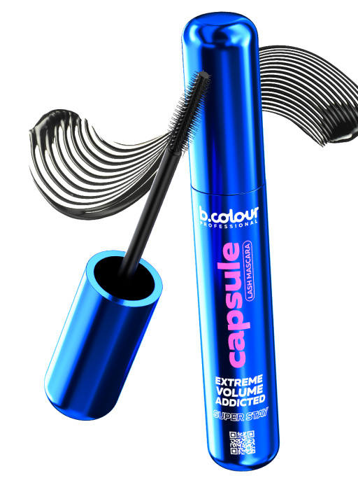 Тушь для ресниц, термотушь, объем и удлинение / 04 Extreme volume, B.COLOUR PROFESSIONAL CAPSULE