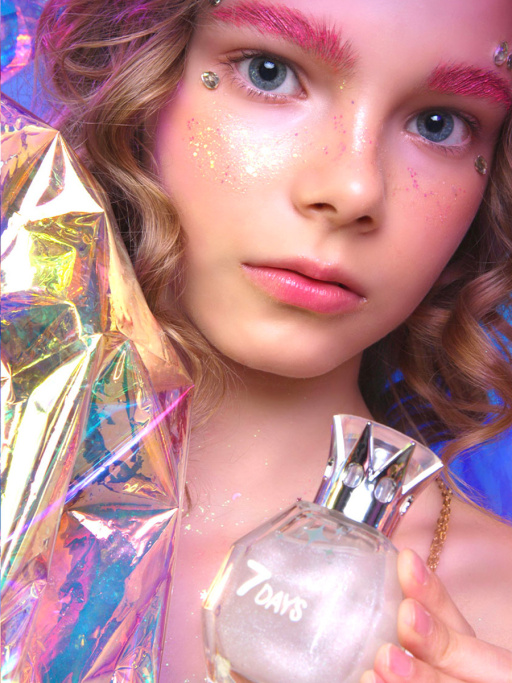 Духи сладкие мерцающие набор 3 шт. по 50ml