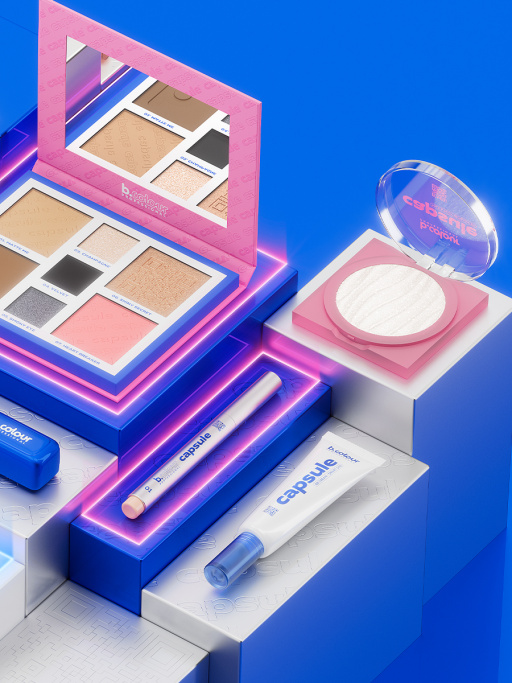 Набор косметики для макияжа Limitless love, B.COLOUR PROFESSIONAL CAPSULE