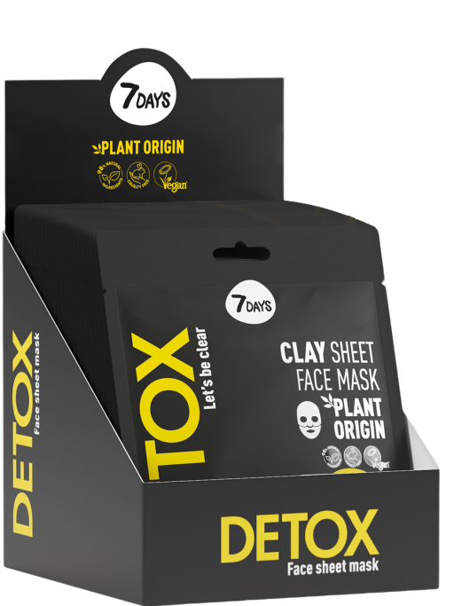 Маска для лица тканевая, набор 40 шт