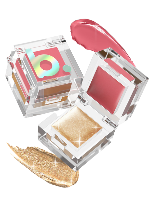 Бальзам для губ, румяна, хайлайтер для лица 3в1 / 01 GREATEST GIFT