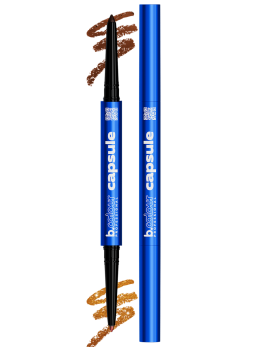 Карандаш для глаз каял 2в1, smoky eyes / 04 Rich bronze, B.COLOUR PROFESSIONAL CAPSULE