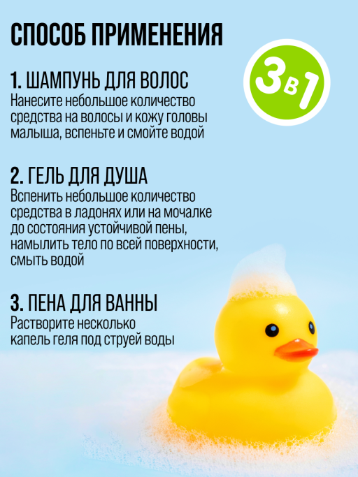 Гель для душа, детский шампунь 400 ML, набор косметики с ароматом Дыни