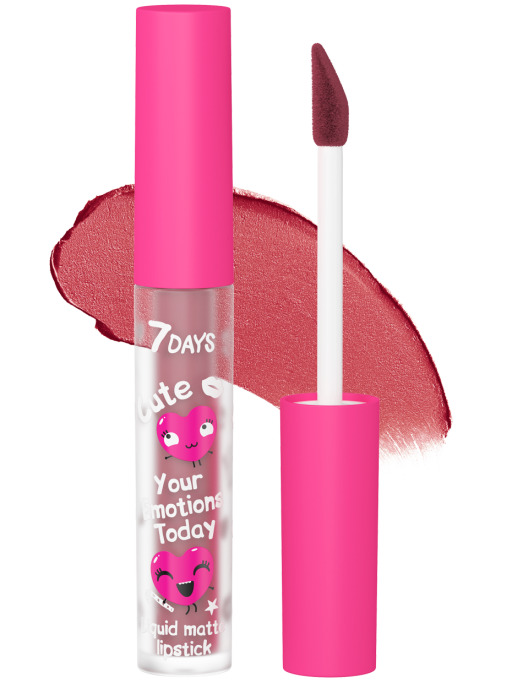 Помада для губ жидкая матовая Cute / 107 Nude Pink