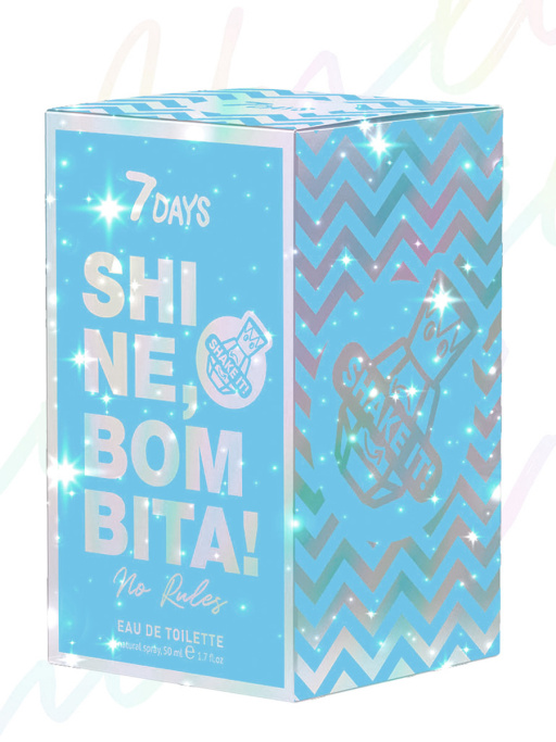 Духи сладкие цитрусовые с шиммером NO RULES!