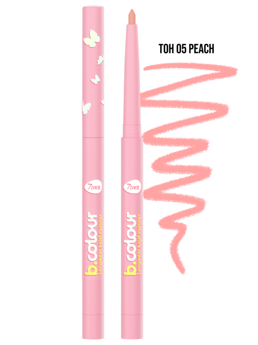 Карандаш для глаз каял водостойкий автоматический / 05 PEACH