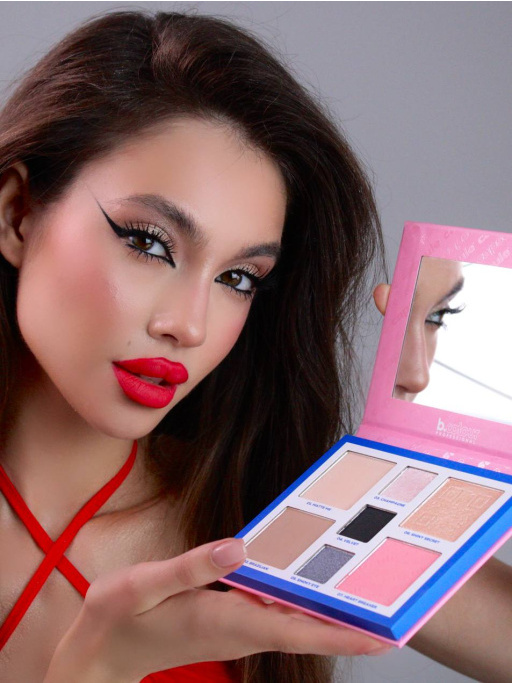 Палетка для лица и глаз контурирующая 02, B.COLOUR PROFESSIONAL