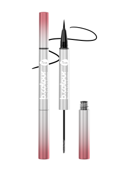 Гель для бровей + черный лайнер 2в1 / 01 MAGIC WAND