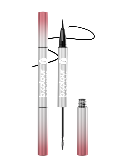 Гель для бровей + черный лайнер 2в1 / 01 MAGIC WAND