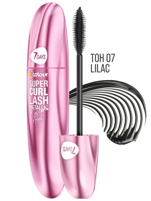 Тушь для ресниц, удлиняющая чёрная, Smoky Eyes / 07 LILAC