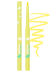 Карандаш для глаз каял стойкий / 06 YELLOW