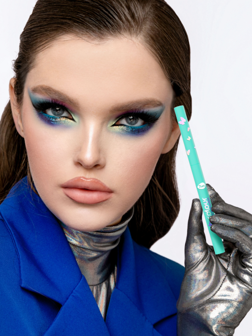 Карандаш для глаз каял водостойкий автоматический / 02 MINT