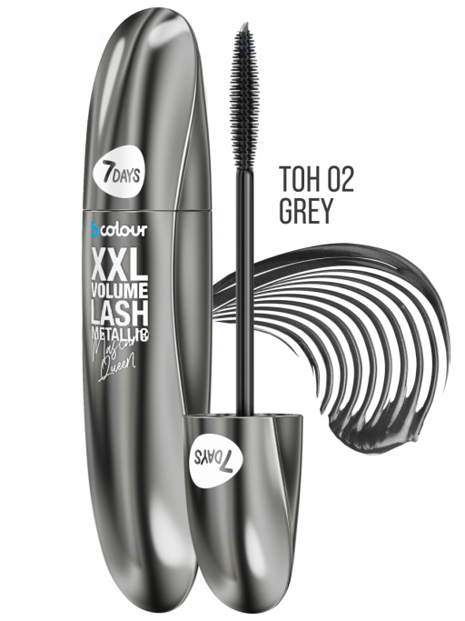 Тушь для ресниц, удлиняющая серая / 02 GREY