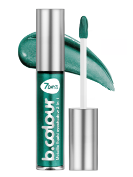 Тени для век жидкие блестящие с эффектом металлик / 05 SEA GREEN