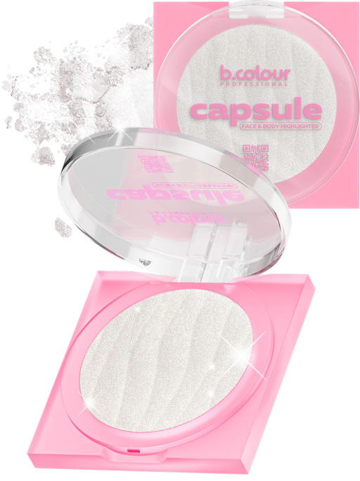 Хайлайтер для лица и тела / 02 Milky way, B.COLOUR PROFESSIONAL CAPSULE