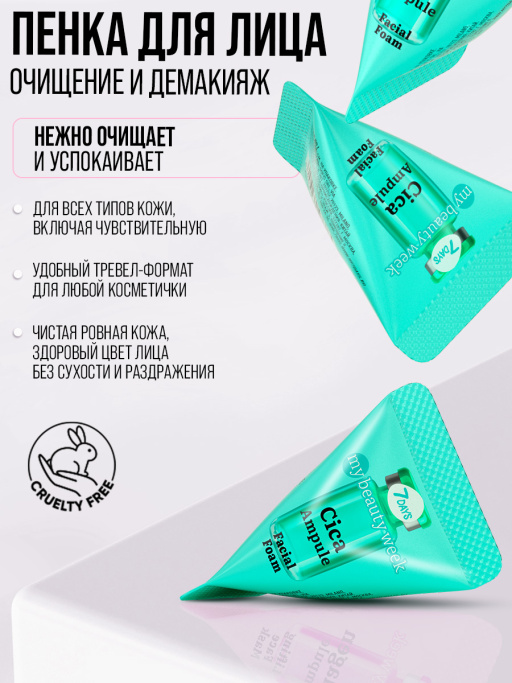 Набор косметики для ухода MY BEAUTY WEEK Yummy face