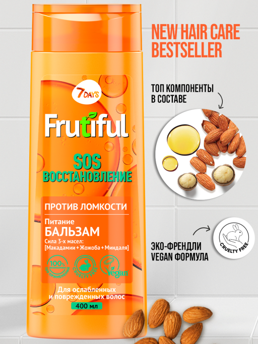 Бальзам для волос против ломкости SOS ВОССТАНОВЛЕНИЕ