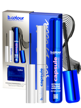 Набор косметики, тушь для ресниц, гель для бровей AMORE MIO