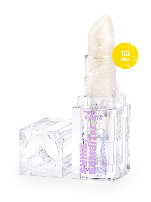 Помада для губ мерцающая / 102 Muse