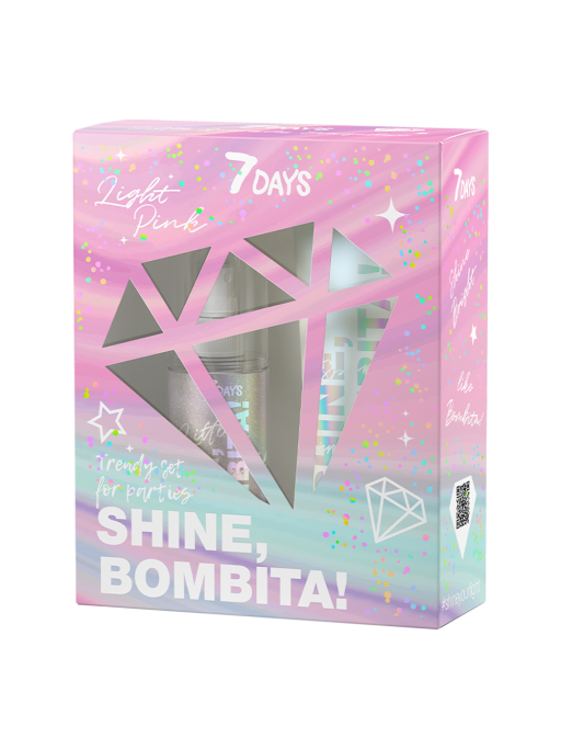 Подарочный набор SHINE, BOMBITA! / Light Pink