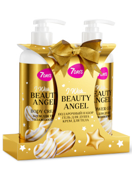 Набор косметики для ухода, гель для душа и крем для тела BEAUTY ANGEL Набор косметики для ухода, гель для душа и крем для тела BEAUTY ANGEL